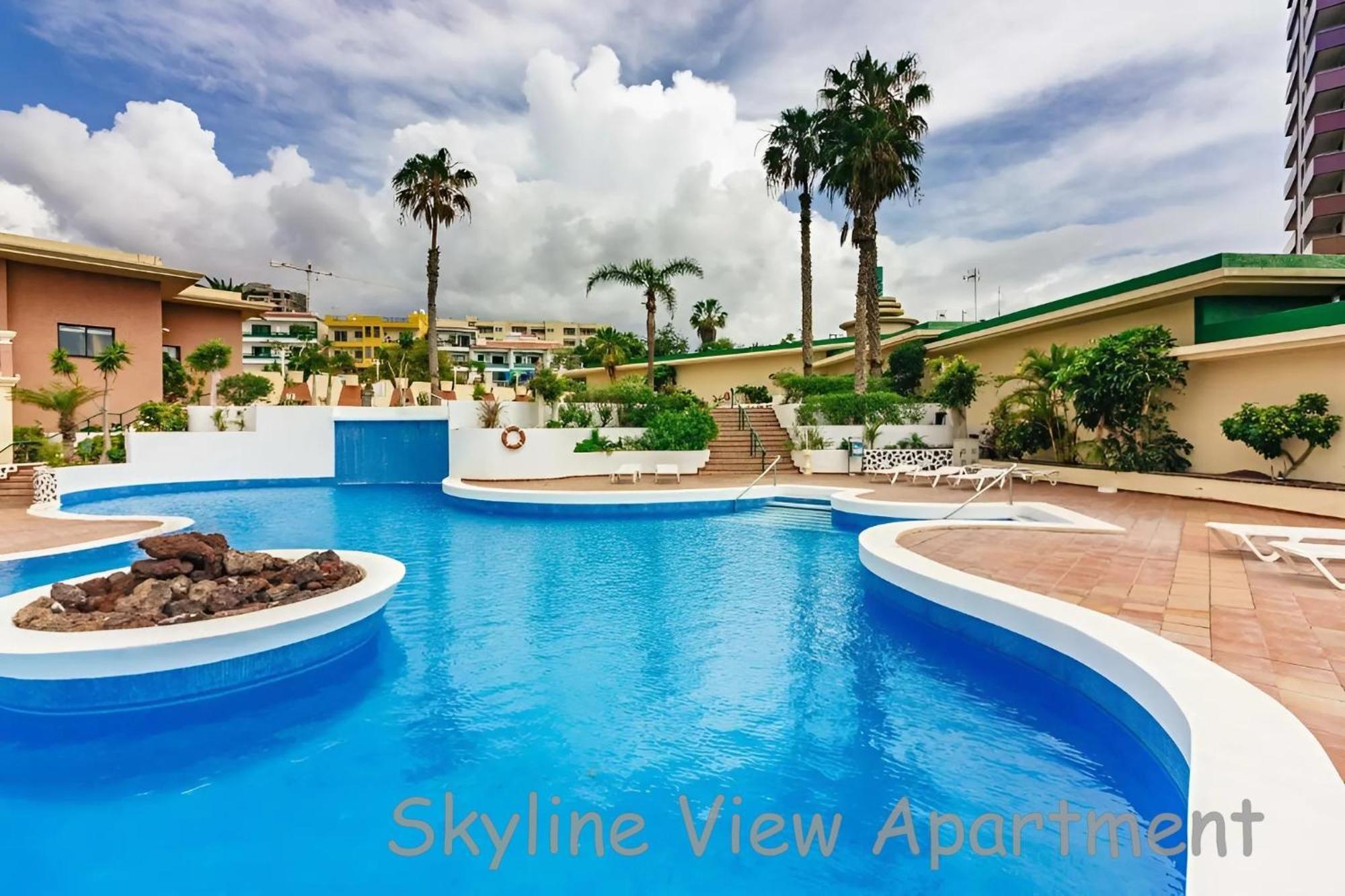Skyline View Apartment - Free Private Parking Including & Guest Bonus Costa Adeje  Exterior photo